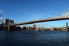 04 New York Brooklyn Bridge Before Sunset From Brooklyn Heights